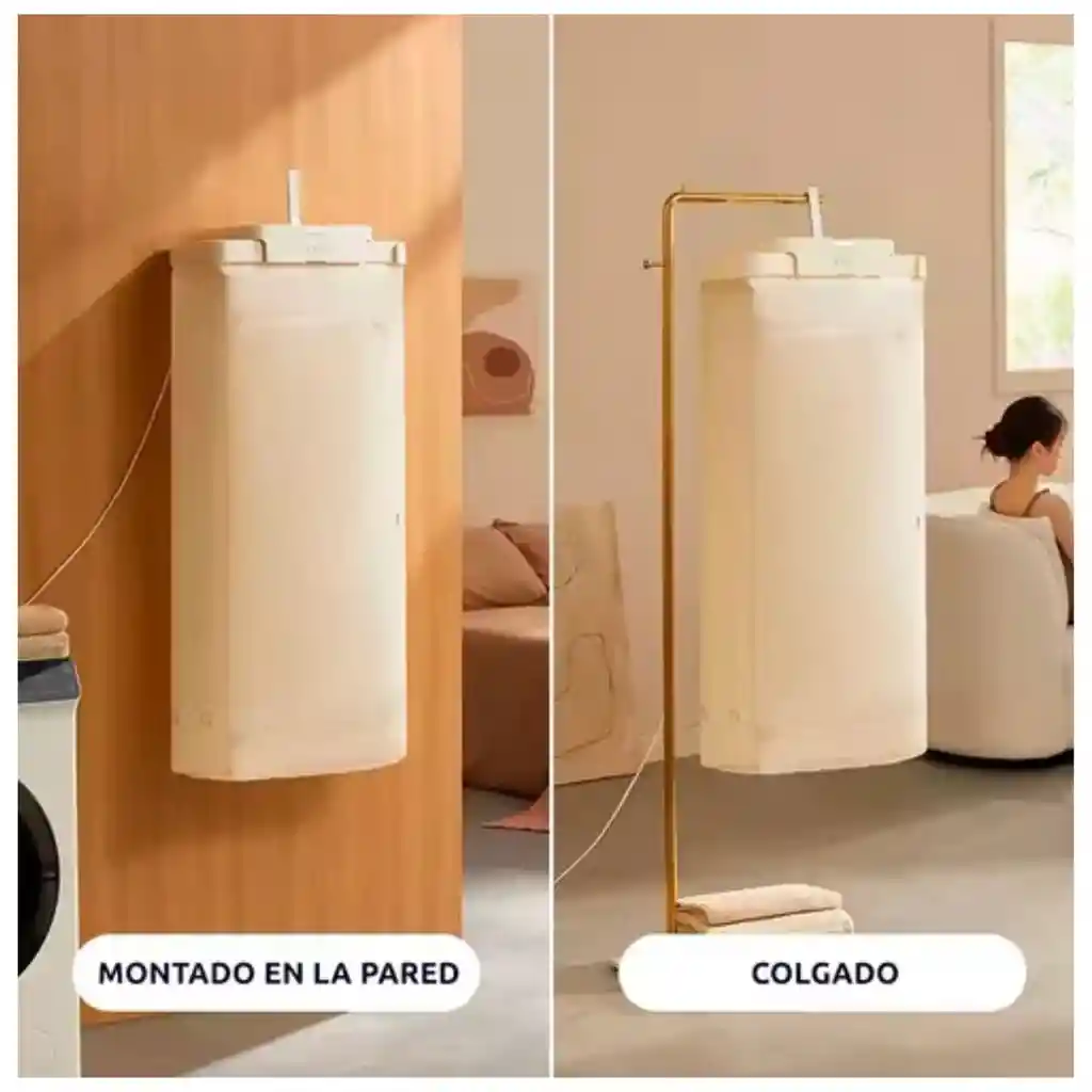 Secadora Eléctrica Plegable 600w Hasta 10kg 9 Piezas Ropa