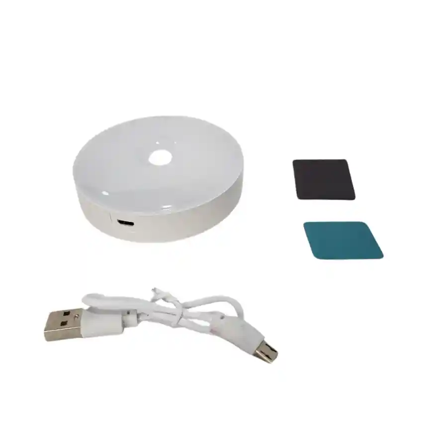 Lampara Luz Led Recargable Apagado Automático Usb