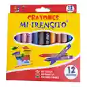 Crayones Trensito *12 Und
