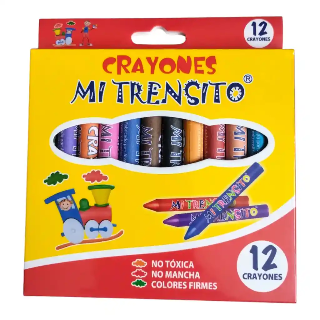 Crayones Trensito *12 Und