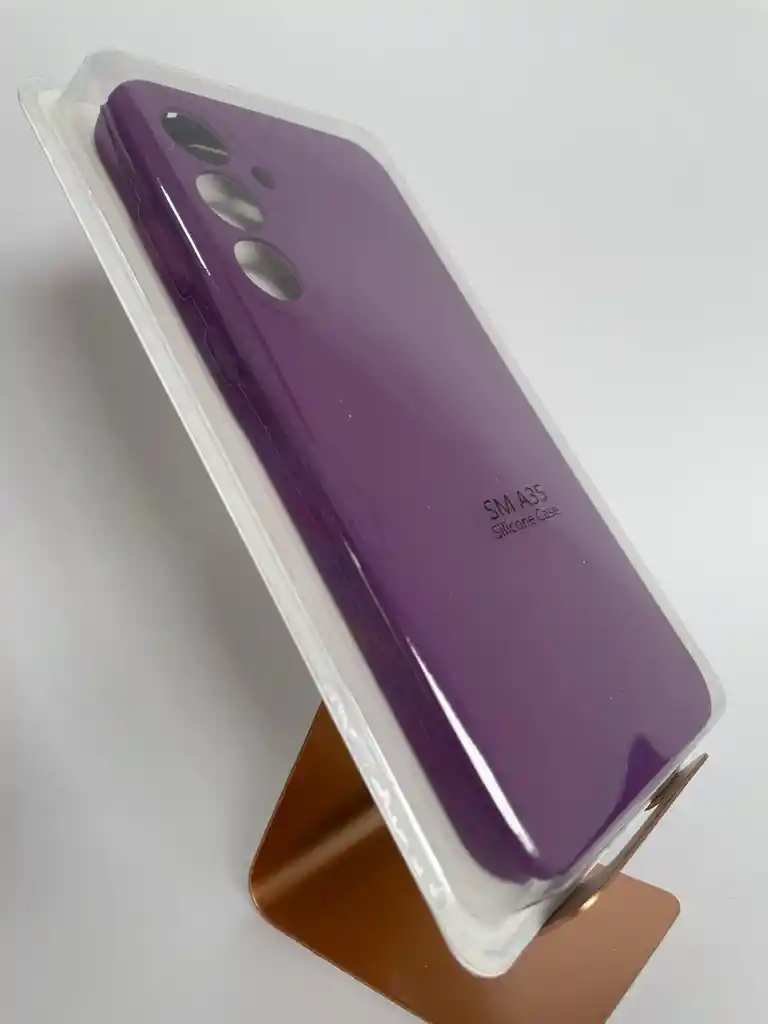 Silicon Case Samsung Galaxy A35/morado