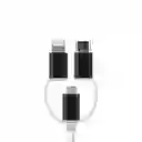 Adaptador 3 En 1 Hdmi A Micro Usb / Lightning / Tipo-c (a5-14)