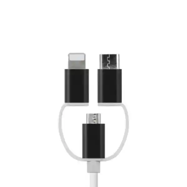 Adaptador 3 En 1 Hdmi A Micro Usb / Lightning / Tipo-c (a5-14)
