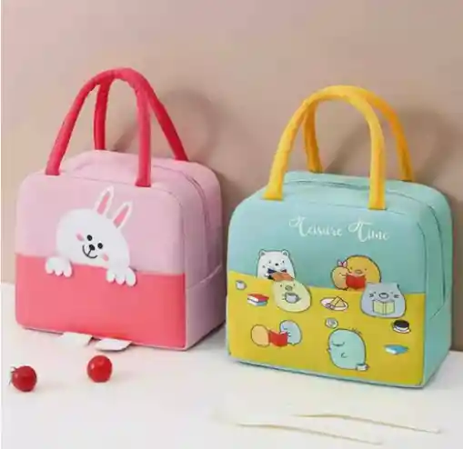 Lonchera Kawaii Lindo Bolsa De Almuerzo Reutilizable