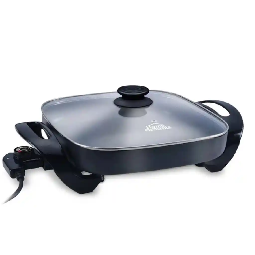 Sarten Electrico Tapa Vidrio Home Elements 116b3030