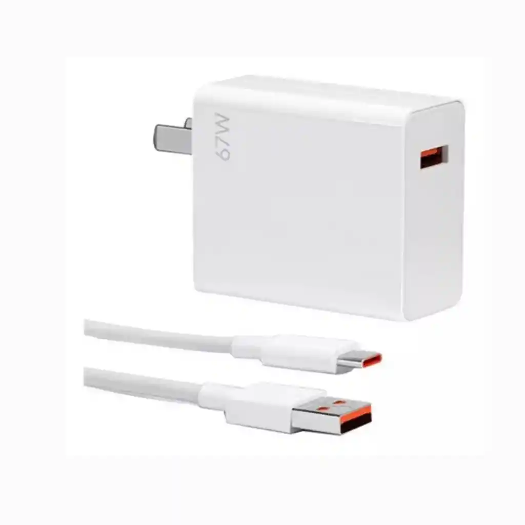 Cargador 67w Carga Ultra Rápida 5.9 Amp Usb Tipo C Naisu W67
