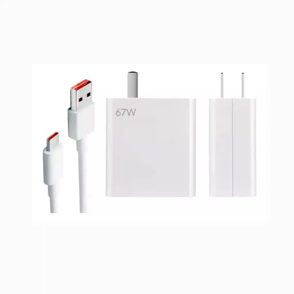 Cargador 67w Carga Ultra Rápida 5.9 Amp Usb Tipo C Naisu W67
