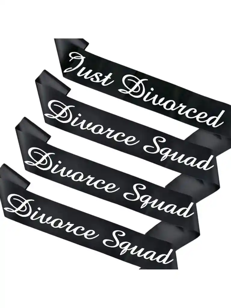 Banda De Just Divorced Divorced Squad Divorcio Fiesta X4