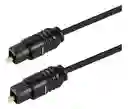 Cable Audio Digital Alta Calidad Fibra Optica 1,5m Toslink