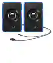 Parlantes Portatil Genius Sp-u125 Usb Azul