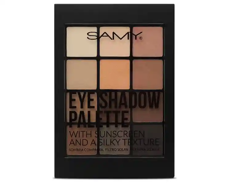Samy Paleta De Sombras X12 9.5g (especificar Tono En Pedido)