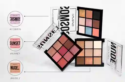 Samy Paleta De Sombras X9 9g (especificar Tono En Pedido)