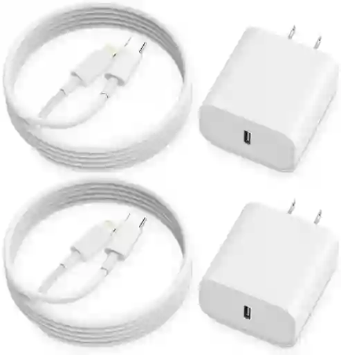 Cargador 25w+cable 1m Usb-c Para Iphone 14 13 12 11 Pro Max Ipad