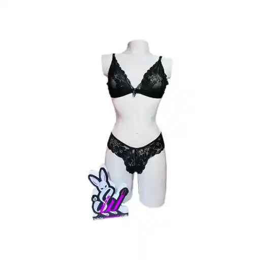 Conjunto Coffee Negro M