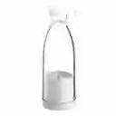 Vaso Licuadora Portátil Recargable 420ml Y 6 Aspas/ Blanco