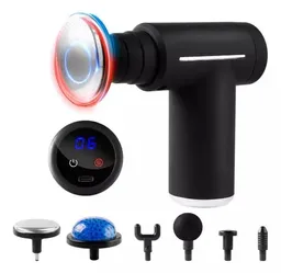 Masajeador Muscular Eléctrico Massage Gun Calor Frio