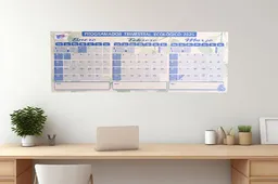 Calendario Programador Trimestral Ecológico 2025