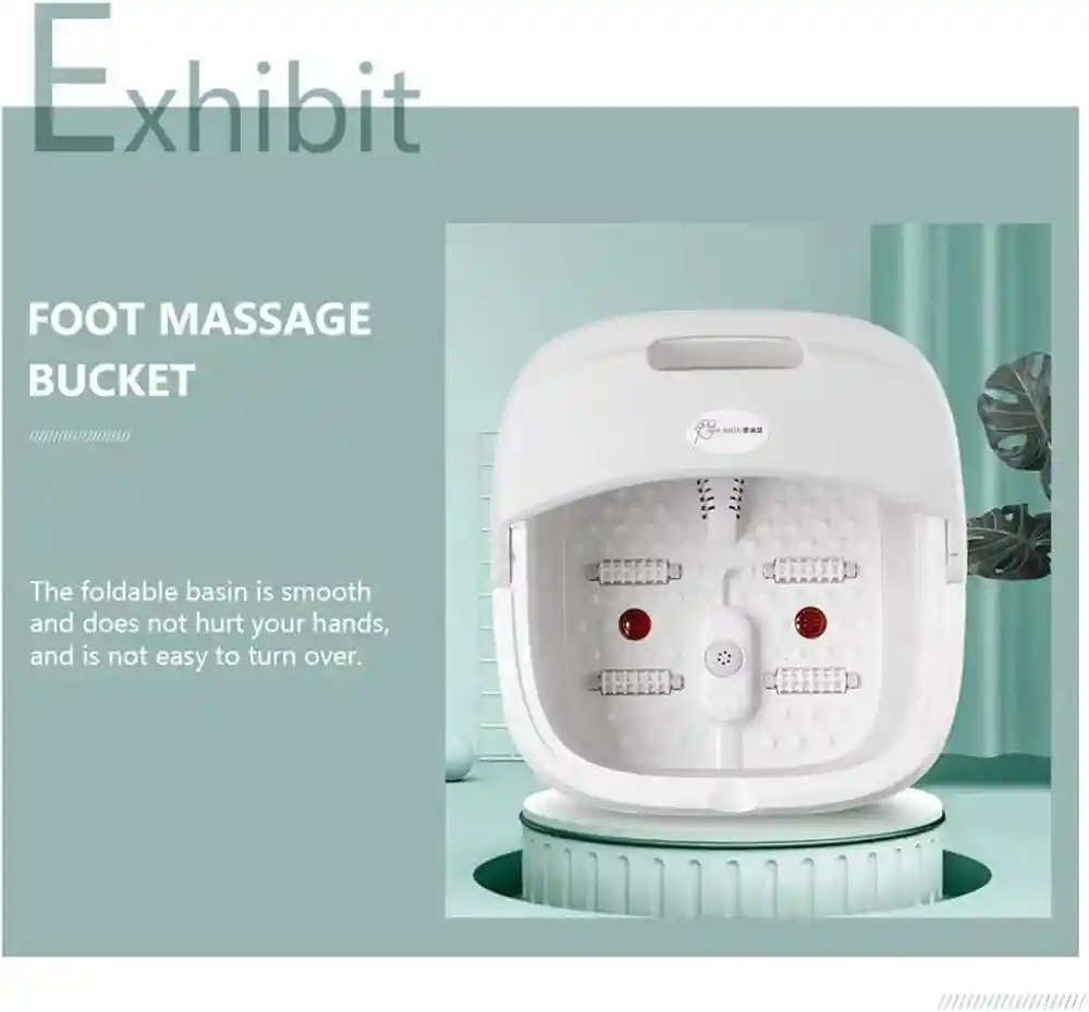 Masajeador Electrico Pies Pedicure Tina Portátil Spa