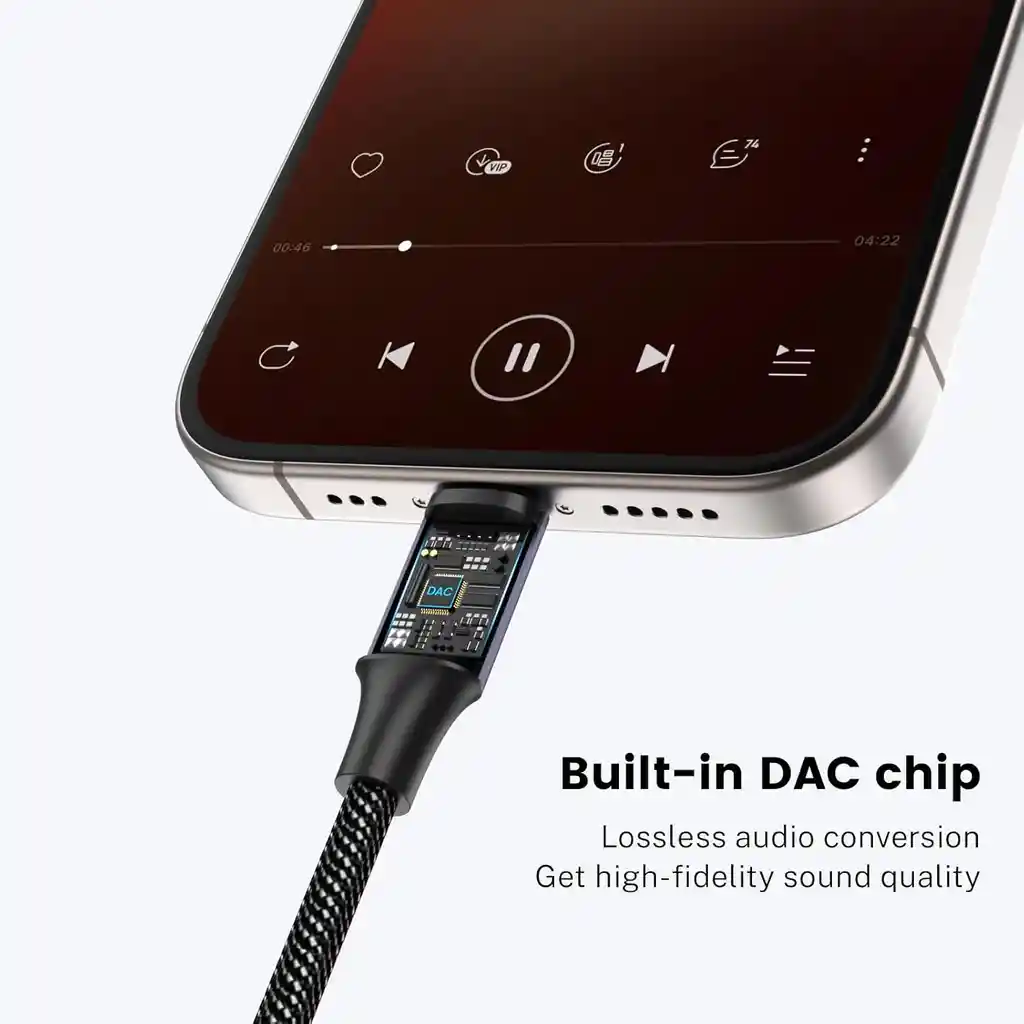 Adaptador Moswag Usb C Macho A Jack Hembra Para Auriculares