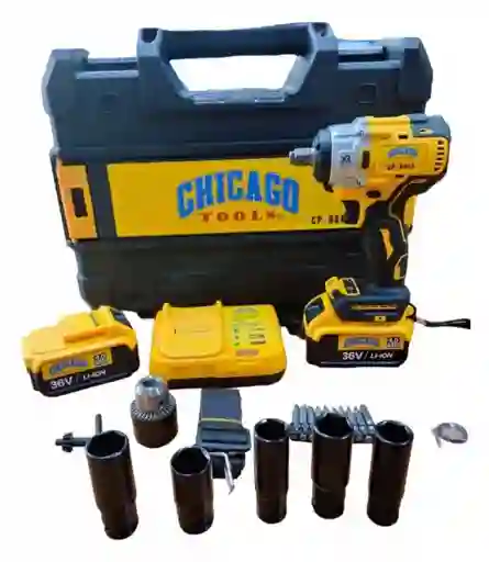 Pistola De Impacto 36v Xr 2 Baterias Con Accesorios