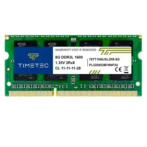 Ram 8gb Ddr3 1600mhz Timetec Portatil