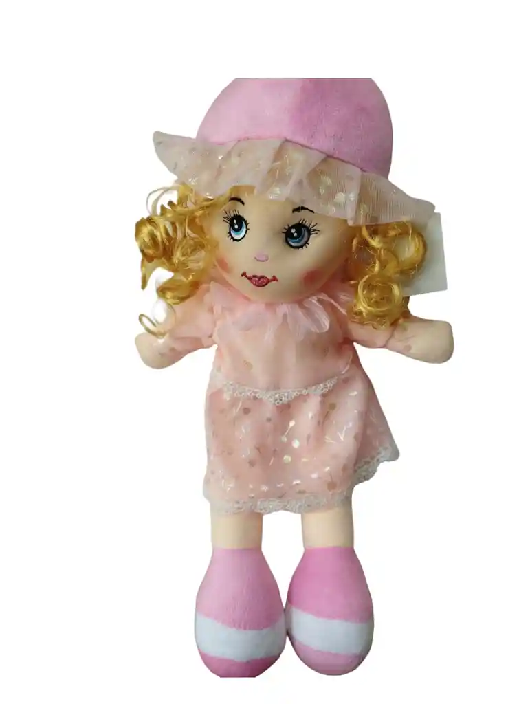 Muñeca De Trapo Rosada