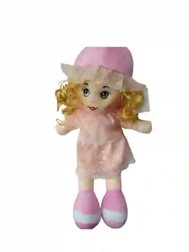Muñeca De Trapo Rosada