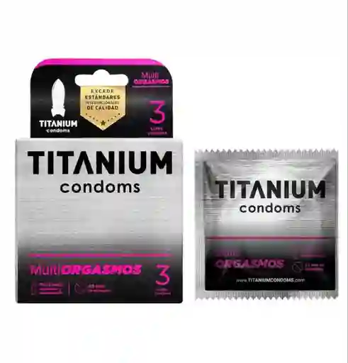 Condones Titanium X3