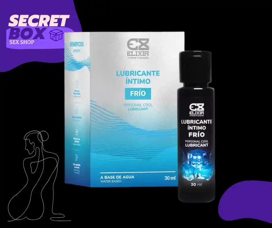 Lubricante Íntimo Elixir Ice 30 Ml