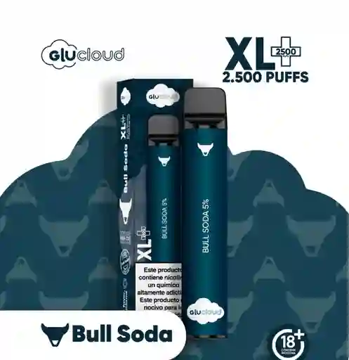 Vape Glucloud Xl Bull Soda 2500 Puffs