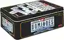 Domino Metálico Premium 12 Piezas Juego De Mesa Clásico
