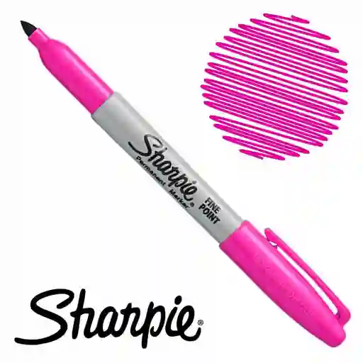 Marcador Fucsia Sharpie Permanente (magenta)