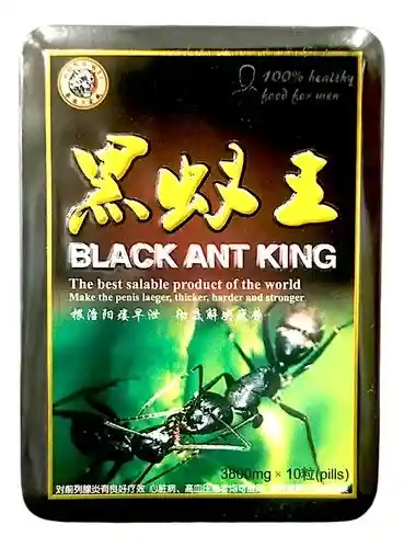 Hormiga Negra X 1 Unidad Potenciador Sexual Masculino Black Ant King