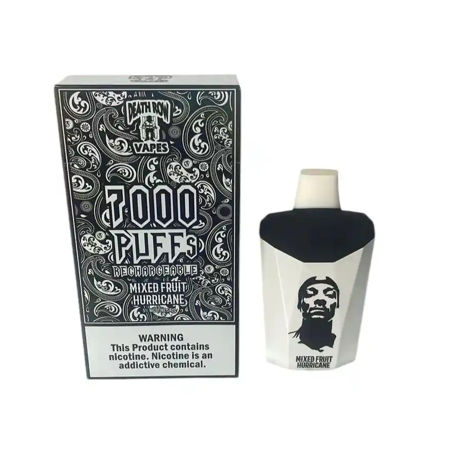 Vape Death Row 7000 Puffs Frutos Tropicales Vaper Vapper Vapeador Cigarrilo Electronico