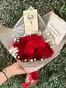 Bouquet Rojas Dia De La Mujer