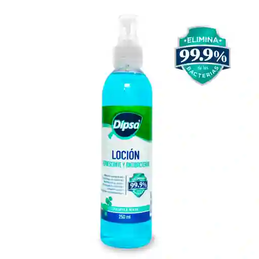 Locion Refrescante Y Antibacterial Dipsa - X250 Ml