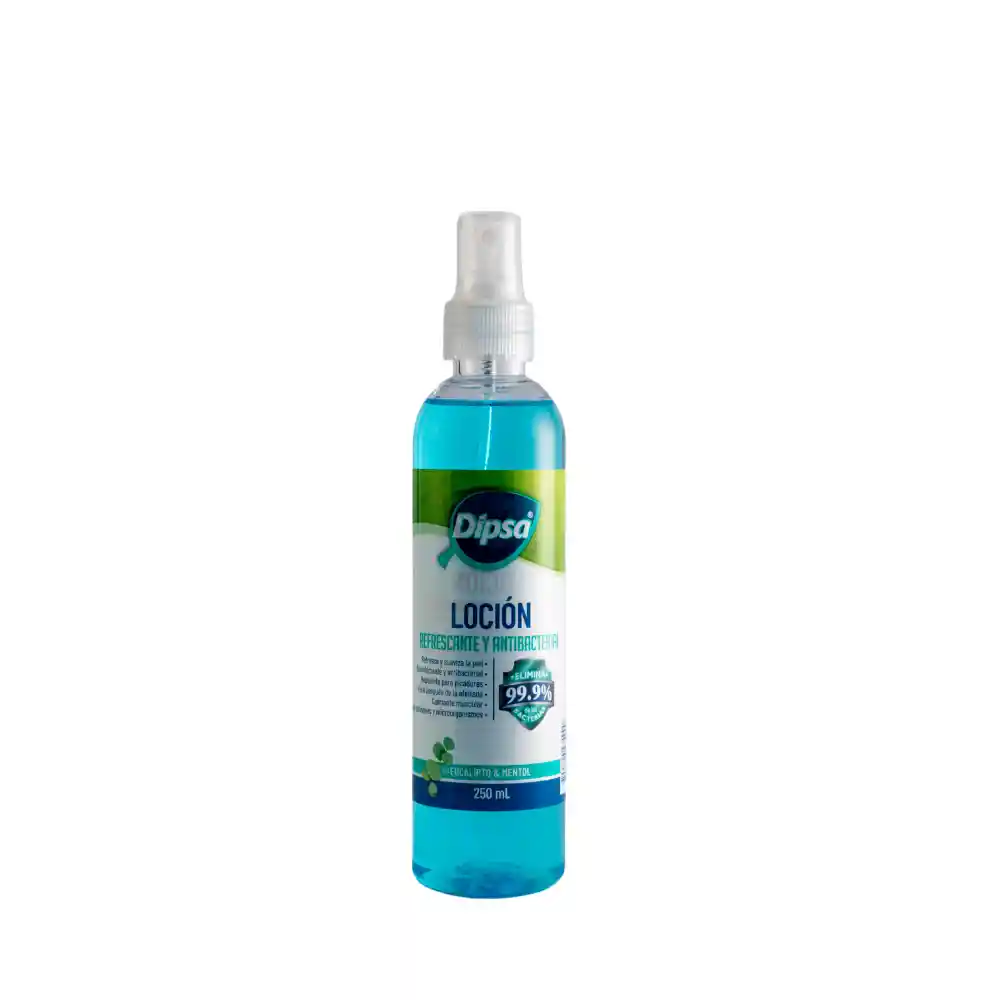 Locion Refrescante Y Antibacterial Dipsa - X250 Ml