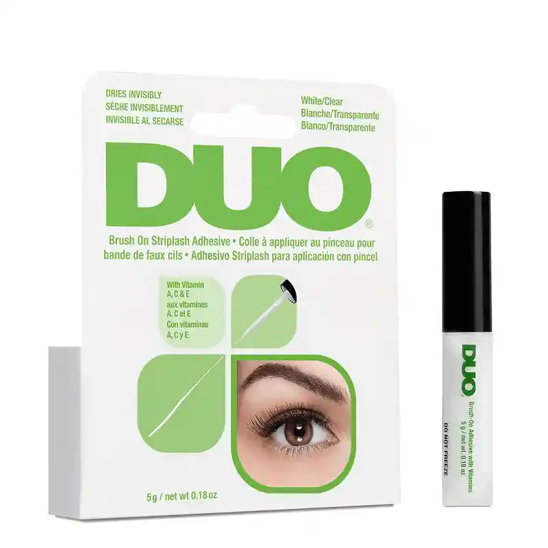 Pegamento O Pega De Pestañas Duo Verde Transparente (sin Color)