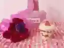 Cajita De Minirosas Con Fresas Con Crema