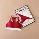Conjunto De Sujetador Y Bragas Hilo Talla L/xl Deportivos Sin Costuras Para Mujer, Ropa Interior De Algodón Calada, Sujetadores Push-up En La Espalda En U, Conjunto De Lencería Sexy Cómodo