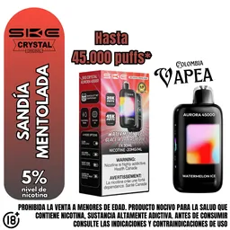 Vape Crystal Watermelon Ice 45000 Puffs 5%