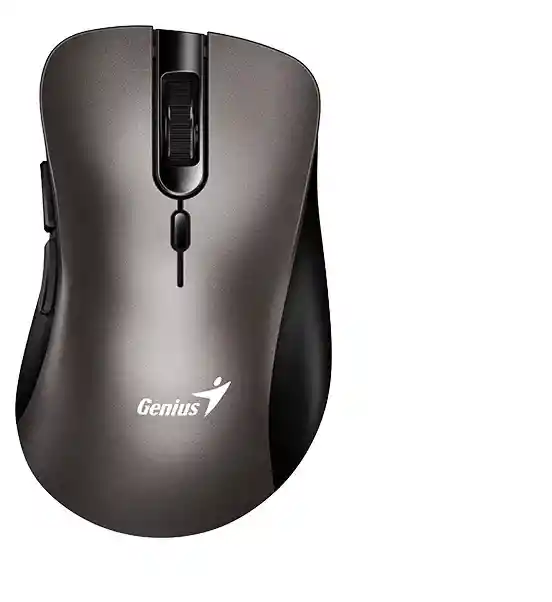 Mouse Genius Ergonómico Inalambrico Silencioso 8100s Champan