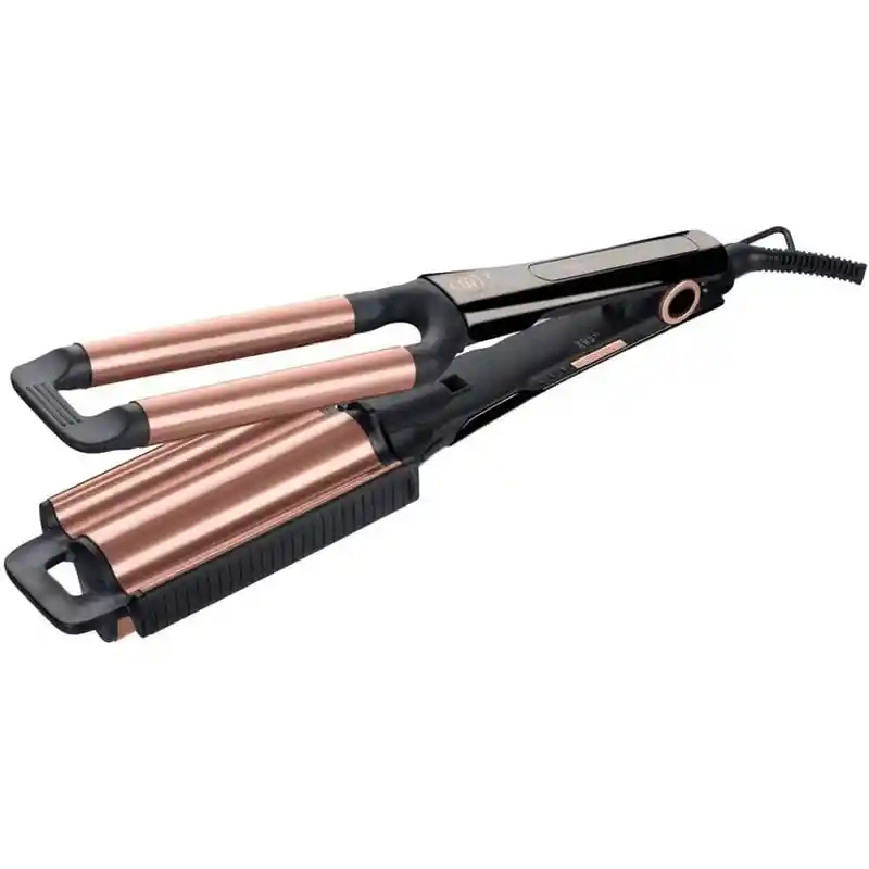 Plancha Rizadora Cabello Moldeador Ondulador Placa Ceramica Rizos