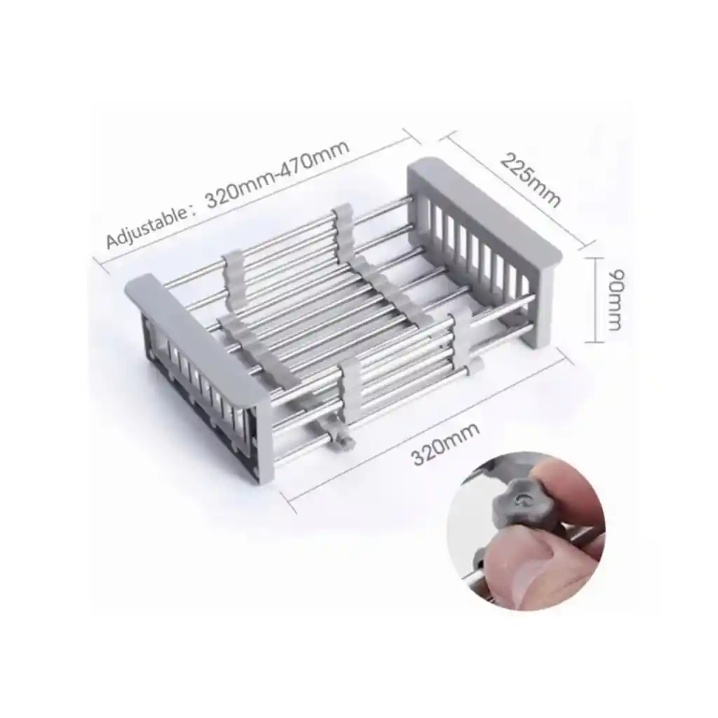 Escurridor De Platos Expandible Multifuncional