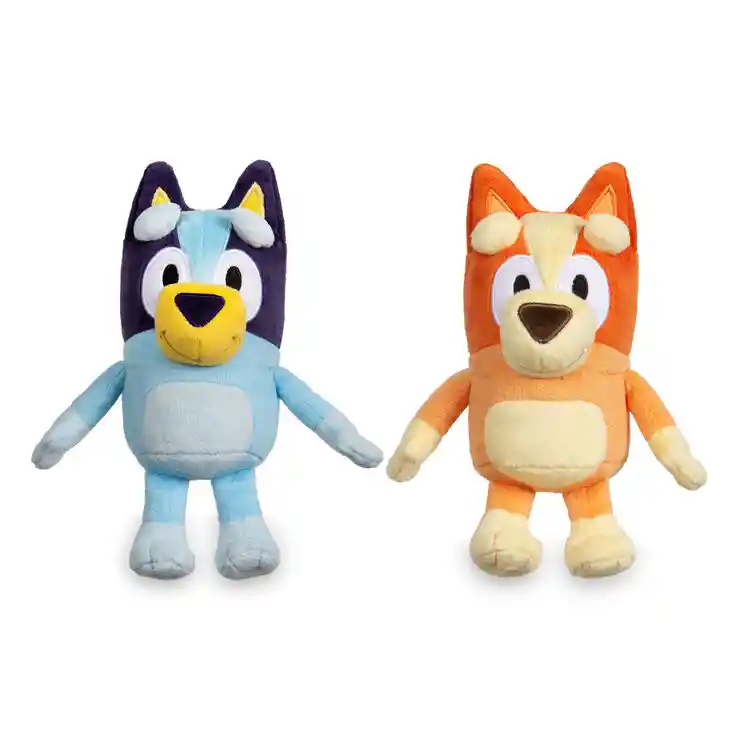 Bluey Y Bingo Kids Muñeco De Peluche 25 Cm De Alta Calidad