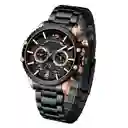 Reloj G-force H3835g Cronografo Funcional Acero + Estuche