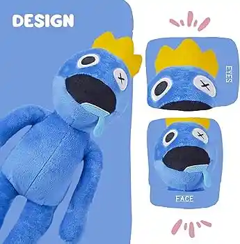 Blue Rainbow Friends Roblox Peluche Juguete
