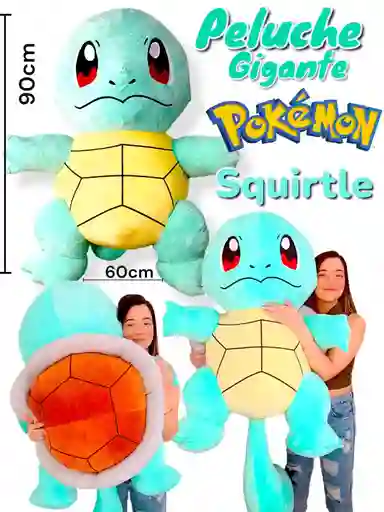 Peluche Pokemon Squirtle 70 Cm Importado