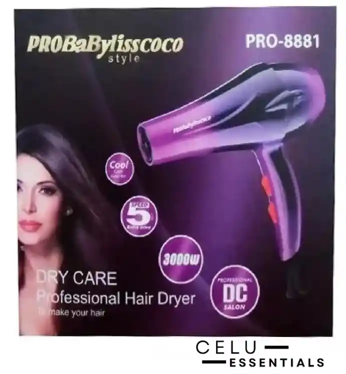 Secador De Cabello Babyliss 3000w Genérico