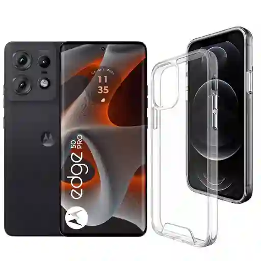 Case Carcasa Transparente Para Motorola Edge 50 Pro